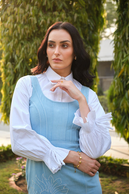 Sunflower Dress and Claude Shirt Set