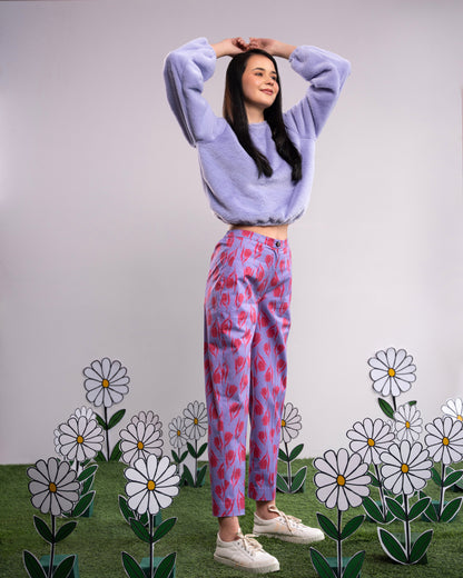 Tulip, Tulip Everywhere Pants (Lavender)