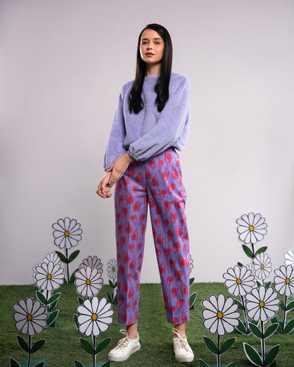 Tulip, Tulip Everywhere Pants (Lavender)